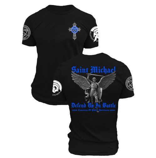 Relentless Defender St. Michaels Cross T-Shirt Relentless Defender