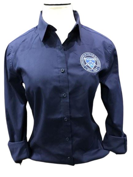 C.O.P.S. Women's Button Down Twill Women COPS SHOP