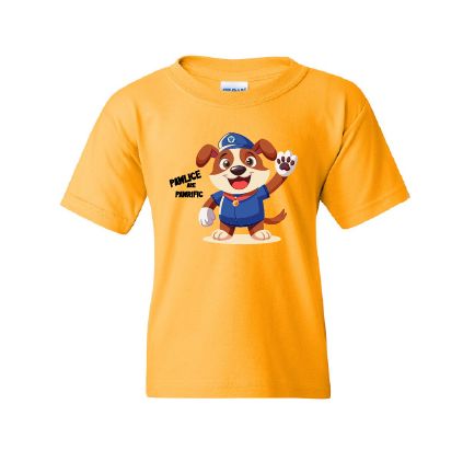 Pawlice are Pawrific Kids Tee Fast Yowi