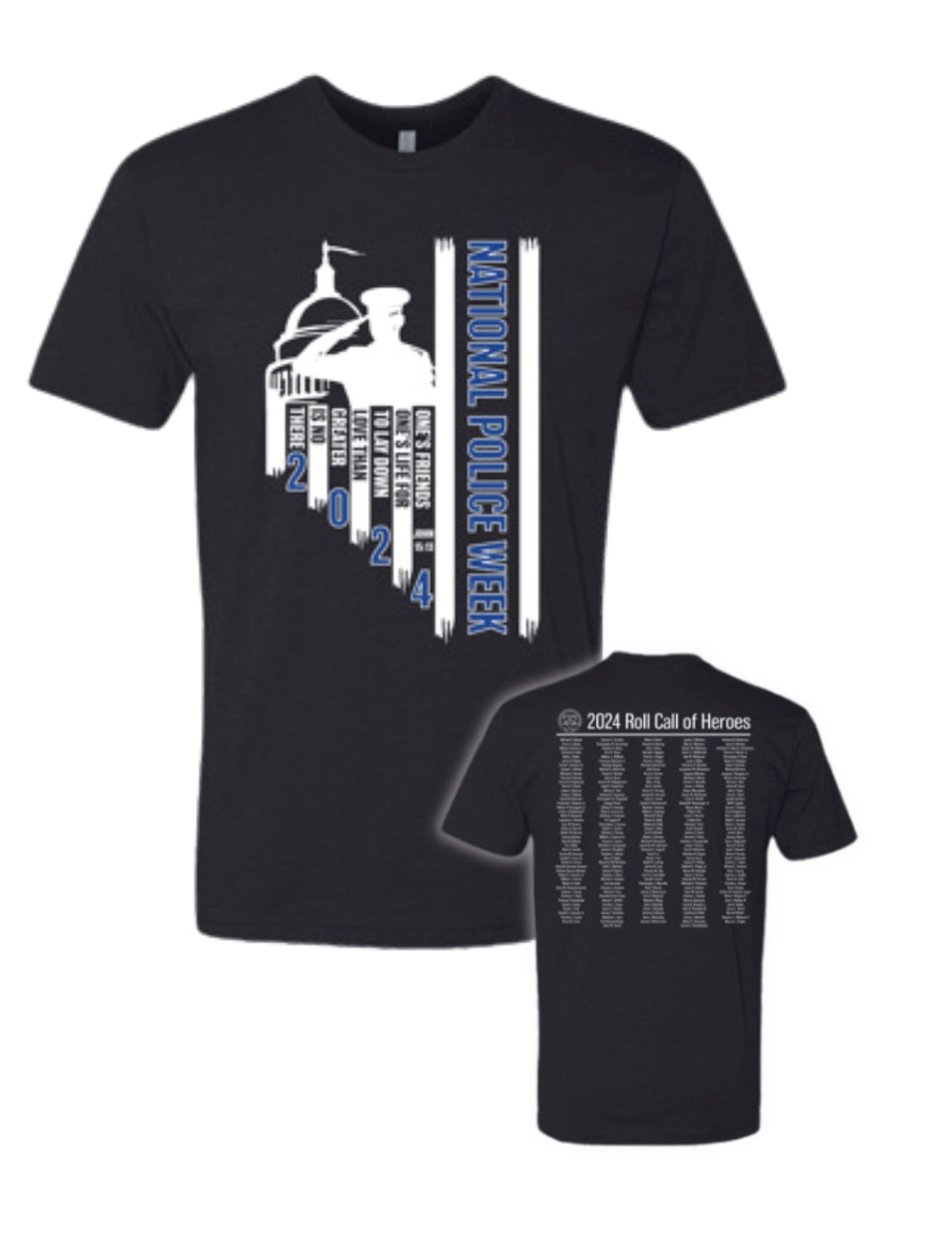 2024 Roll Call Tee- Black Fast Yowi Small