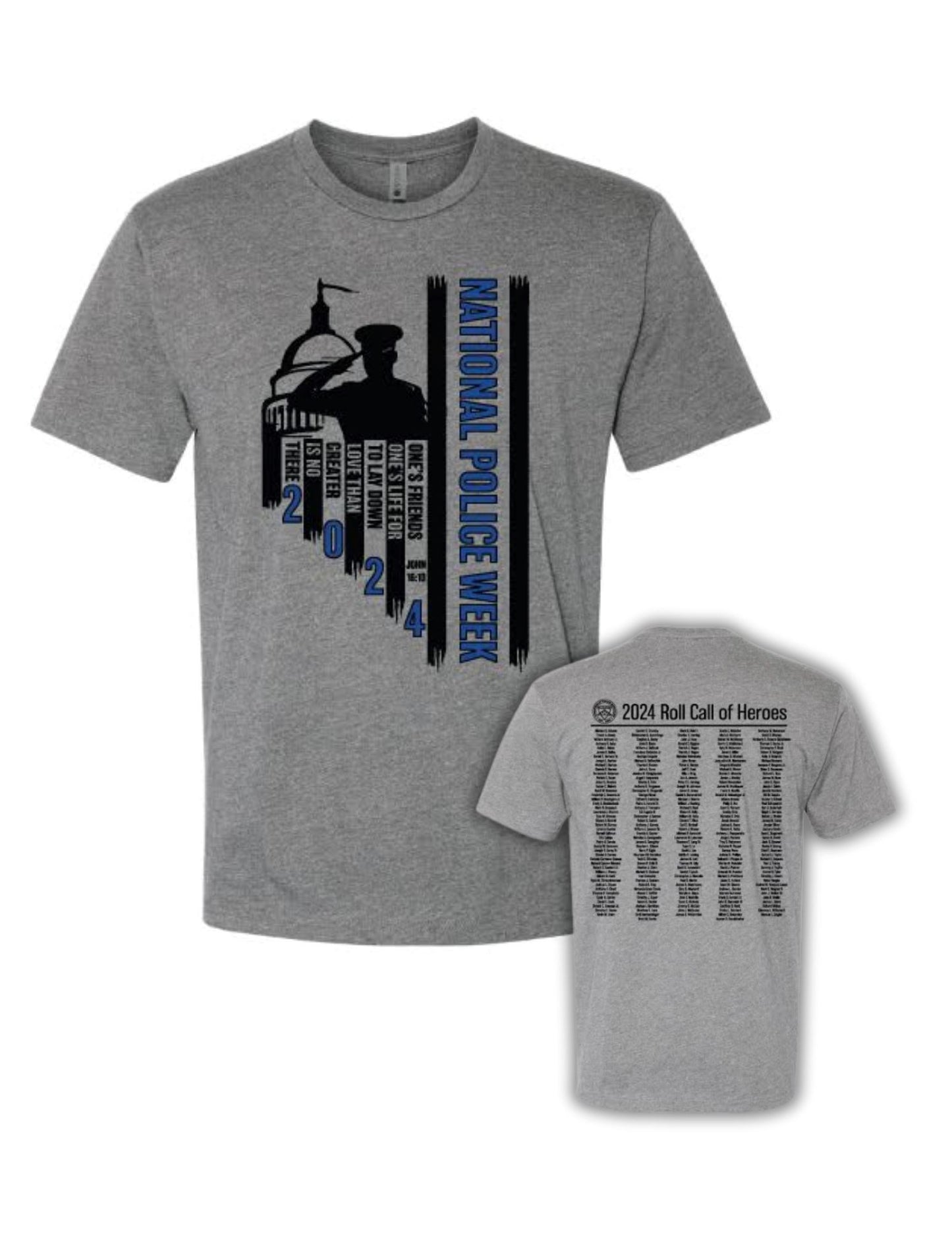 2024 Roll Call Tee-Grey Fast Yowi Small