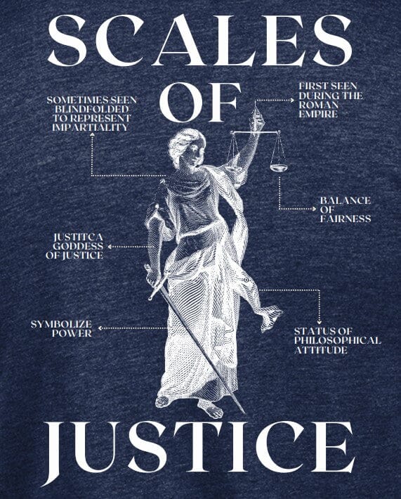 Nine Line "Scales of Justice" T-Shirt Nine Line
