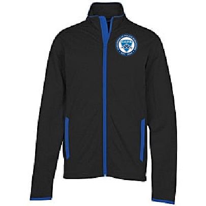 Blue Trim Jacket 4 Imprint