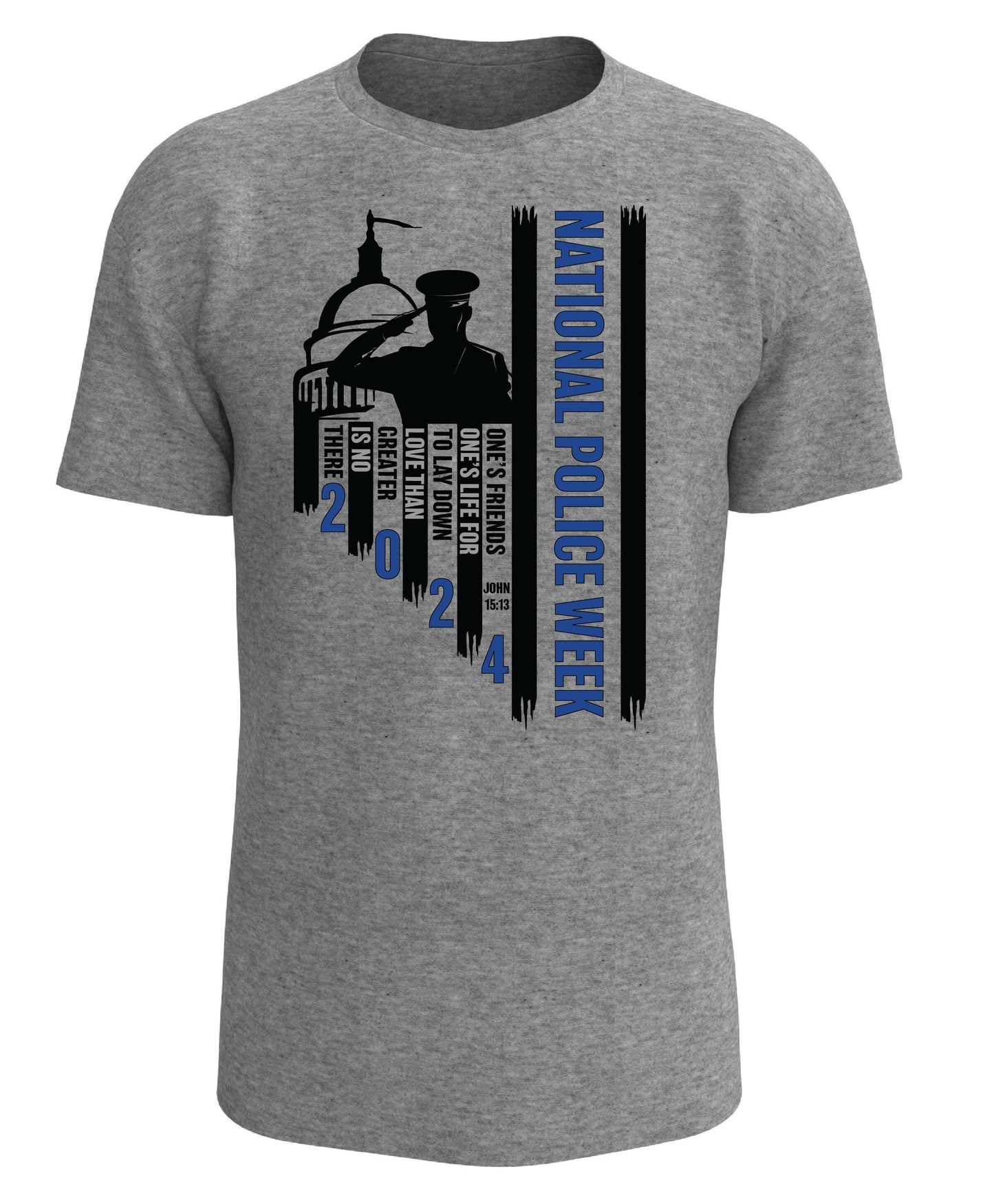 2024 Roll Call Tee-Grey Fast Yowi