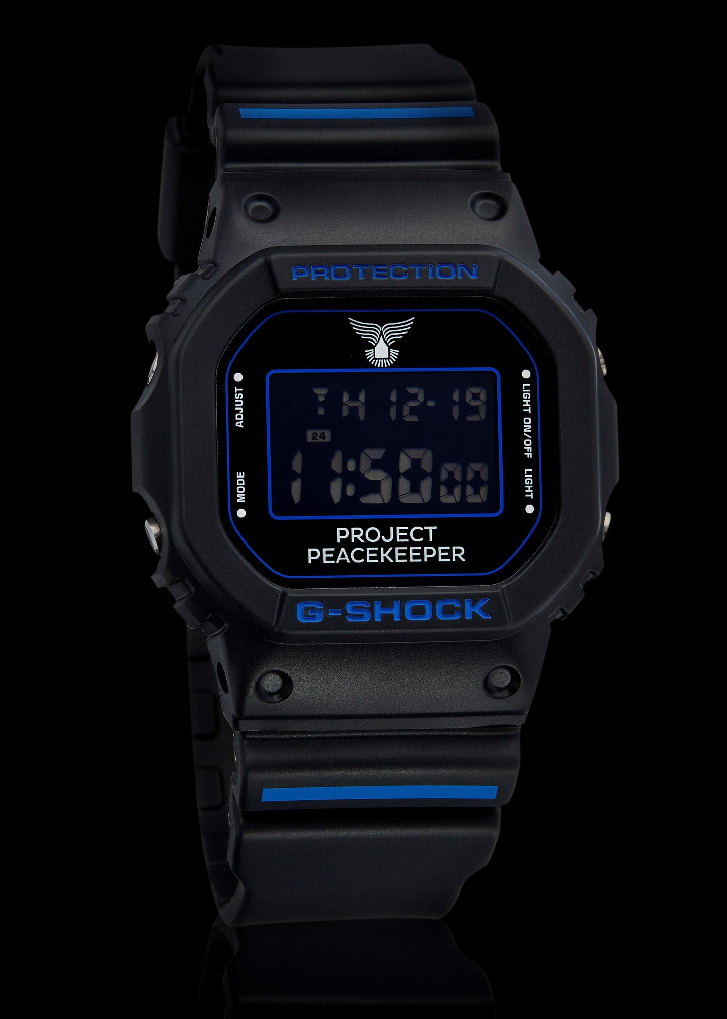 C.O.P.S. Limited Edition Project Peacekeeper G-Shock Watch Unisex Project Peascekeeper