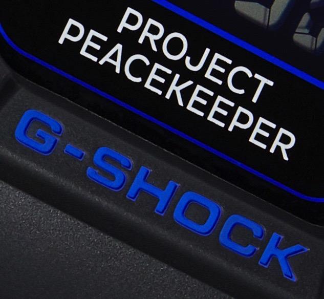 C.O.P.S. Limited Edition Project Peacekeeper G-Shock Watch Unisex Project Peascekeeper