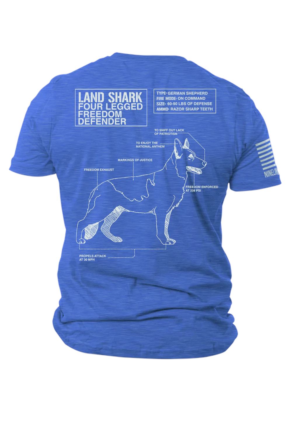 Nine Line Land Shark Tee Nine Line