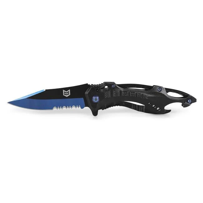 Mission Made Raptor Black and Blue Knife Tactical Gear 
