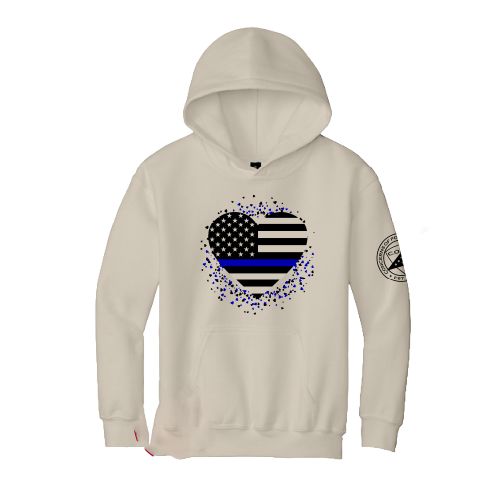 Kid's Heart Hoodie Fast Yowi 