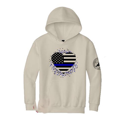 Kid's Heart Hoodie Fast Yowi 