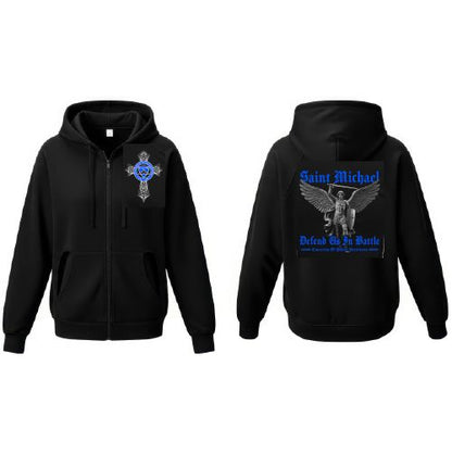 Relentless Defender St. Michaels Cross Full Zip Hoodie Relentless Defender 
