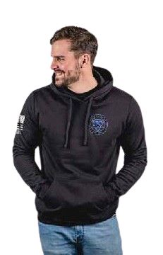 Nine Line - C.O.P.S. "Thin Blue Line Flag" Schematic Sweatshirt Nine Line 