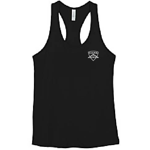 Ladies Black Tank 4 Imprint 