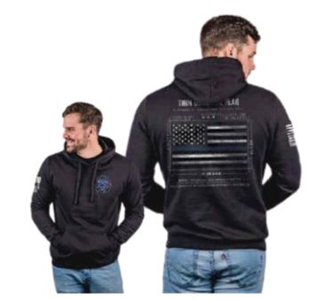 Nine Line - C.O.P.S. "Thin Blue Line Flag" Schematic Sweatshirt Nine Line 