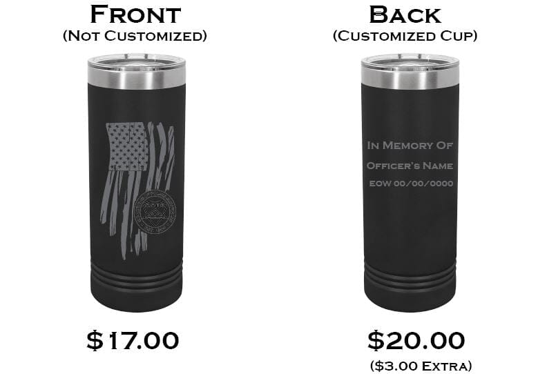 22oz Skinny Tumblers (Customizable) JDS 