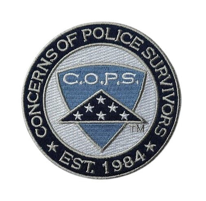 COPS Iron On Patch CODE 4 