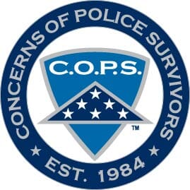 COPS Logo Lapel Pin Symbol Arts 