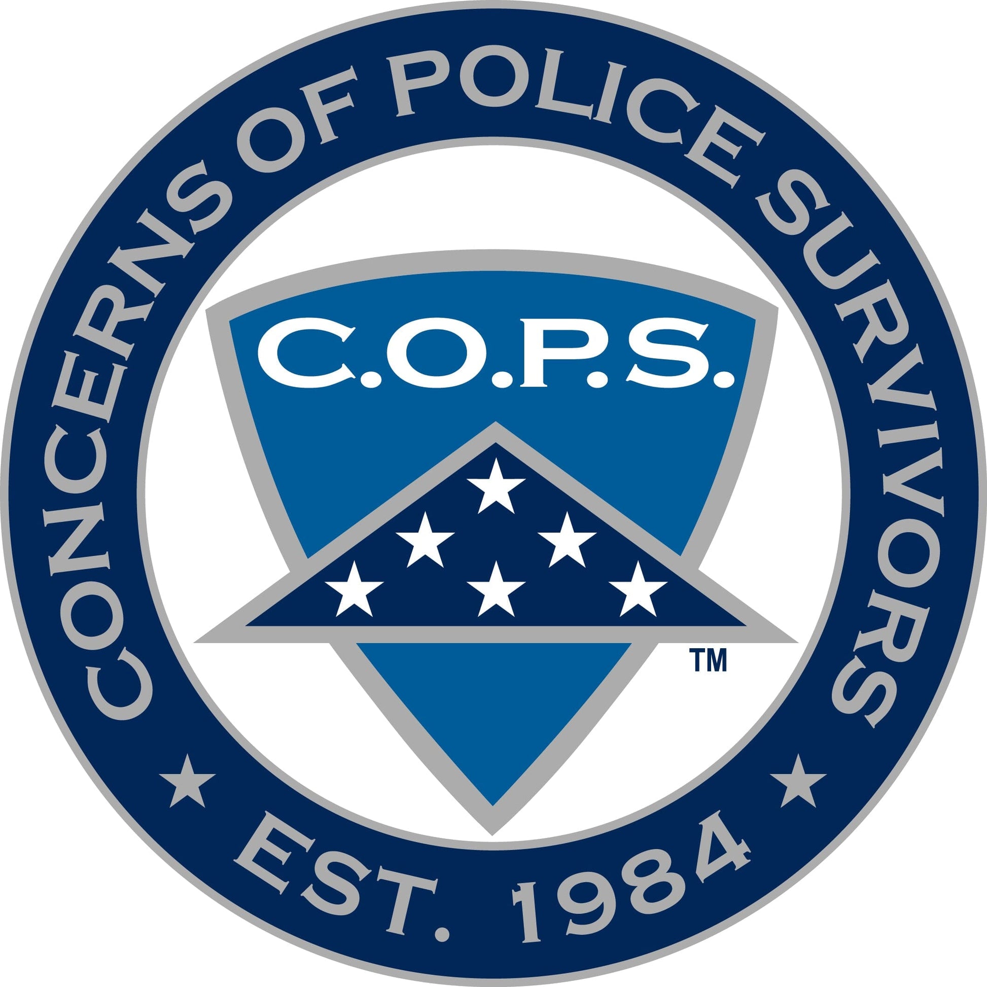 C.O.P.S. Decal Sticker Carstickers 