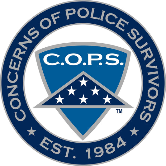 C.O.P.S. Decal Sticker Carstickers 