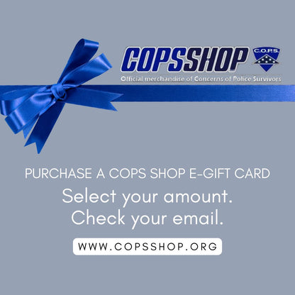 COPS SHOP E-GIFT CARD Gift Cards COPS SHOP 