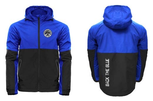 X24 Full Zip Jacket- Blue and Black 247 Hero 