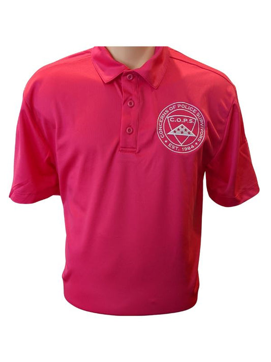 Performance Polo-Pink Raspberry (Clearance Item) 4 Imprint 