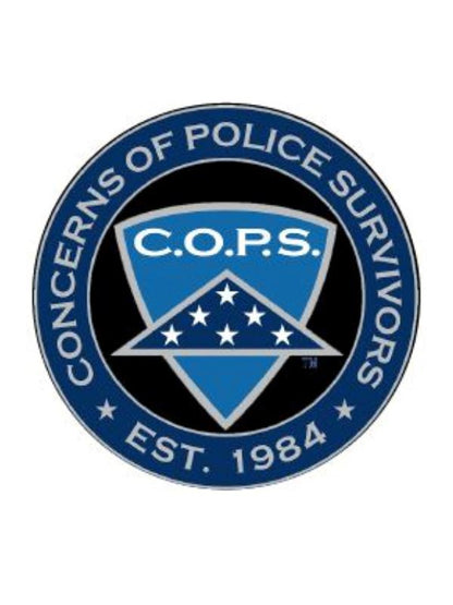 C.O.P.S. Round Mouse Pad (Customizable) JDS 