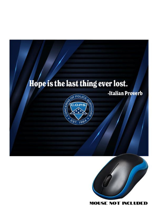 C.O.P.S. Rectangle Mouse Pad (Customizable) JDS 