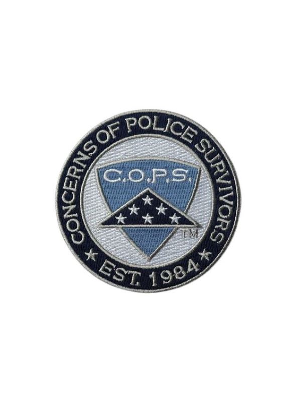 C.O.P.S. Iron On Patch CODE 4 