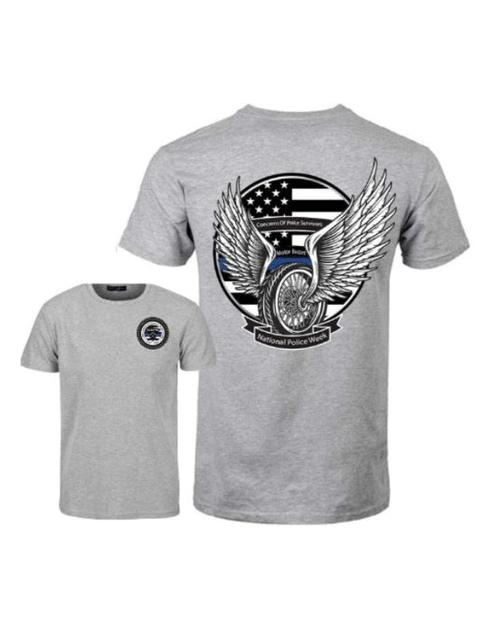 Relentless Defender - C.O.P.S. National Police Week Motor Escort Tee Relentless Defender 
