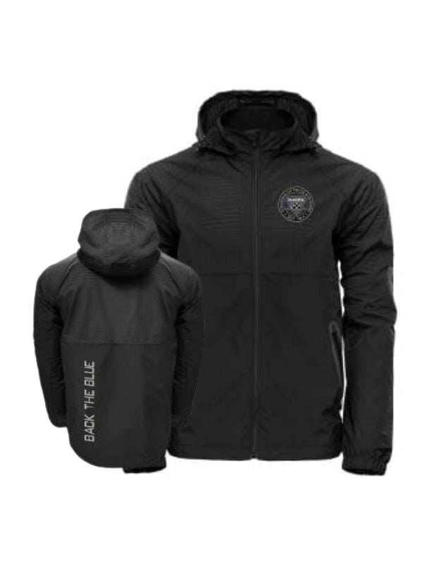 X24 Full Zip Jacket Black on Black – COPS SHOP