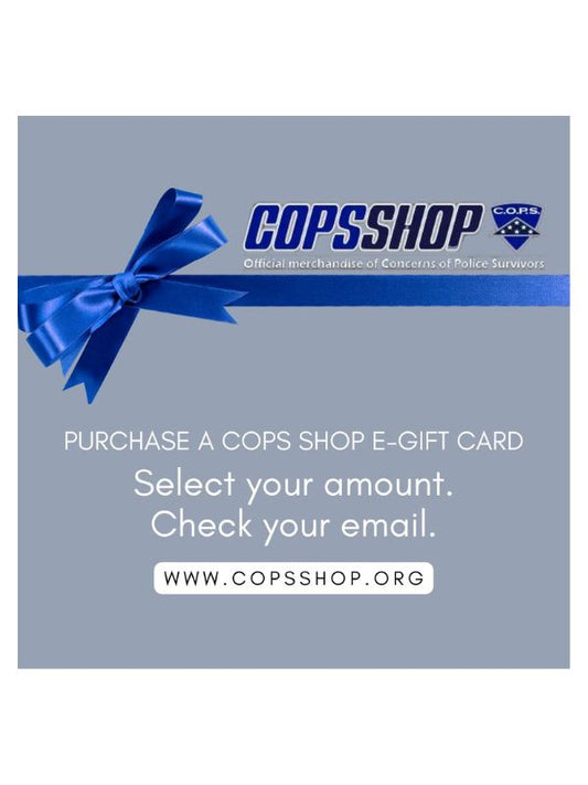 COPS SHOP E-GIFT CARD Gift Cards COPS SHOP 