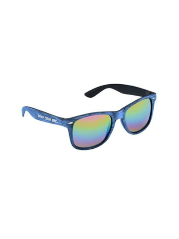 Back the Blue Mirrored Sunglasses 4 Imprint 