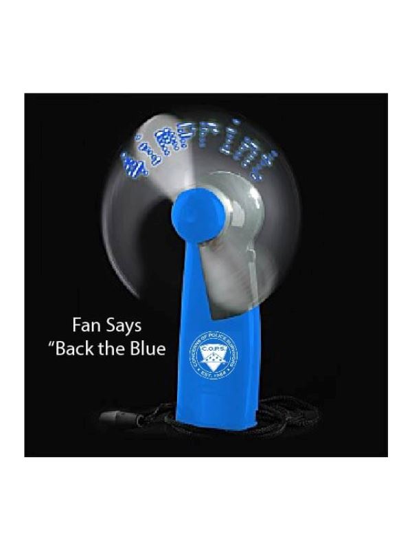 Back the Blue C.O.P.S. Fan 4 Imprint 