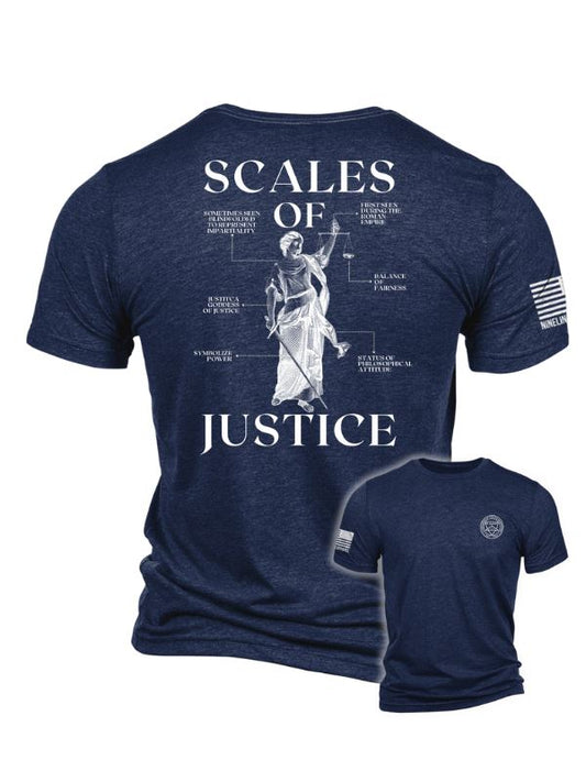 Nine Line "Scales of Justice" T-Shirt Nine Line Small 