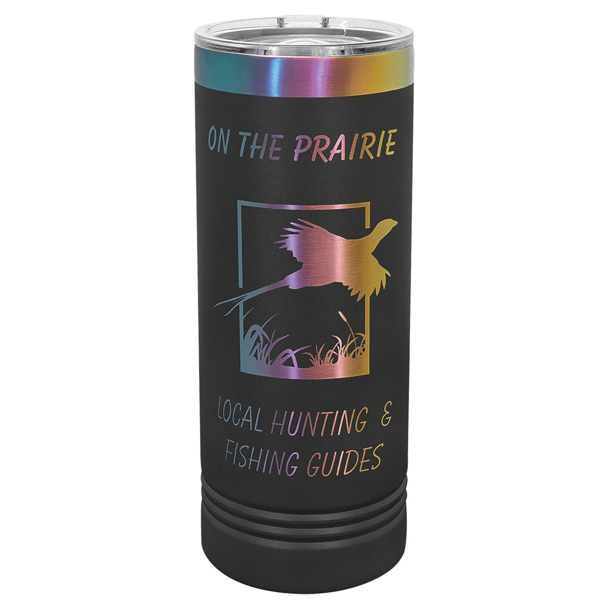 22oz Tumblers JDS Black with Prism Engraving 