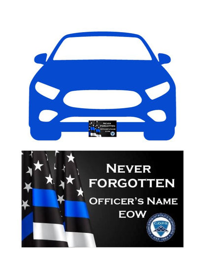 Custom License Plate DH Gate 