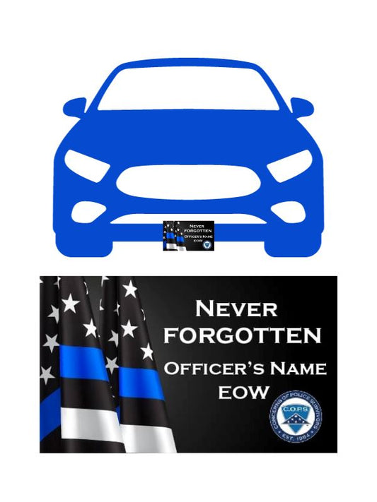 Custom License Plate DH Gate 