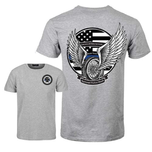 Relentless Defender - C.O.P.S. National Police Week Motor Escort Tee ...