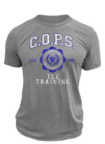 Relentless Defender - C.O.P.S. Traumas in Law Enforcement Training Tee Relentless Defender 