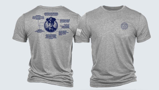 Nine Line Officer Schematic T-Shirt Nine Line 