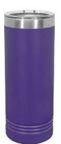 22oz Skinny Tumblers (Customizable) JDS Purple 