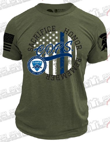 Relentless Defender COPS Logo T-Shirt Relentless Defender 