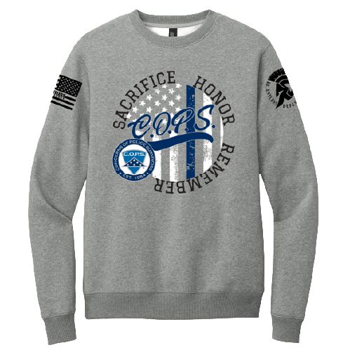 Relentless Defender COPS Logo Crewneck Relentless Defender 