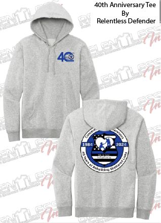 RD 40th Hoodie Relentless Defender 