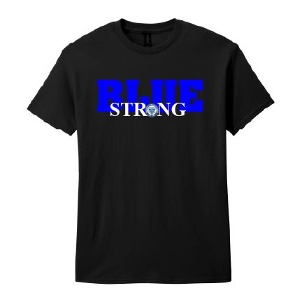 Blue Strong Short Sleeve T-Shirt 4 Imprint 