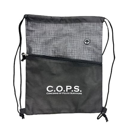 COPS Drawstring Backpack 4 All Promos 