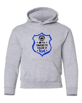 My Favorite Color is Blue HOODIE Fast Yowi 