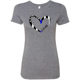 Women's Heat T-Shirt- Gray 4 Imprint 