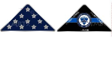 2022 Large Folded Flag Coin Symbol Arts 